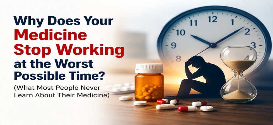 Why Does Your Medicine Stop Working at the Worst Possible Time? (What Most People Never Learn About Their Medicine)